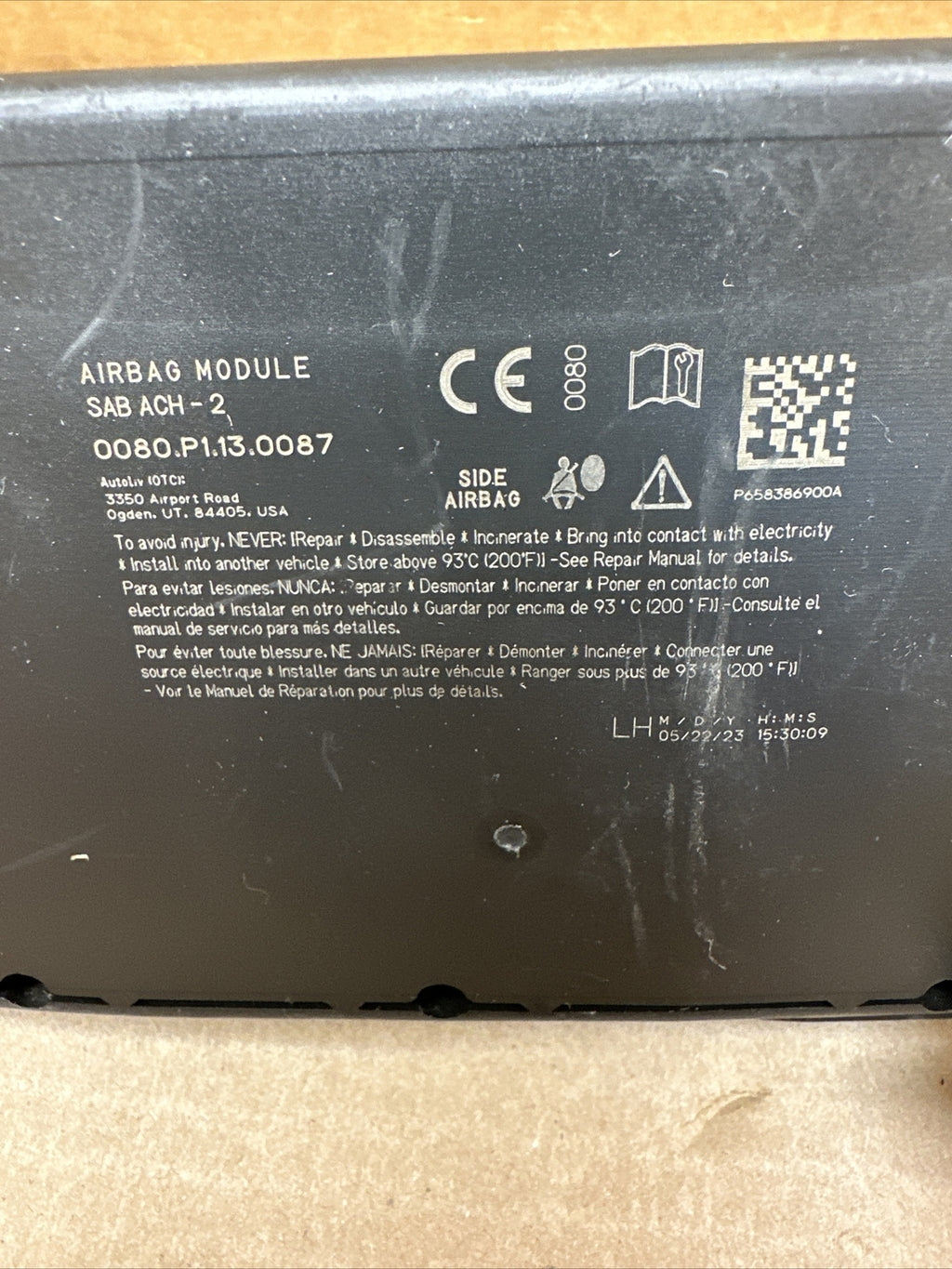 2023   2024 Honda Pilot Front Left Side Driver Seat Air Bag Airbag6