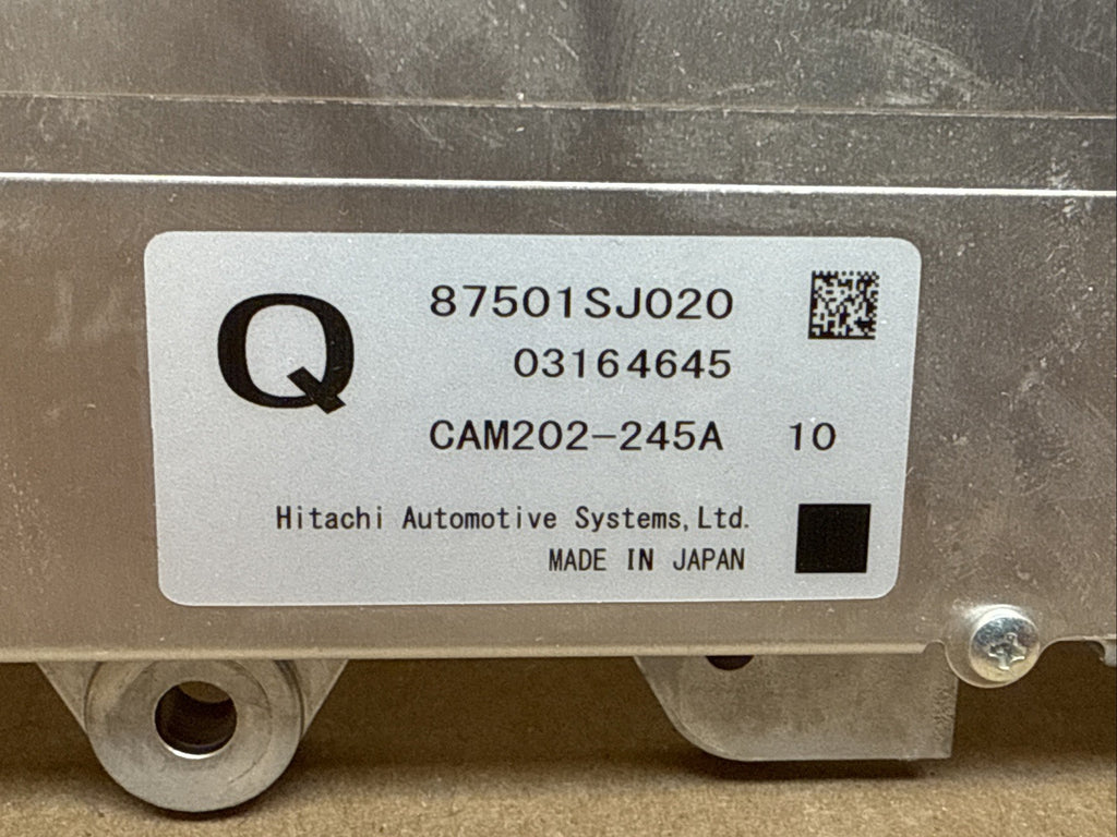 2020 SUBARU FORESTER FRONT EYE SIGHT  COLLISION DETECTION CAMERA 87501SJ0205