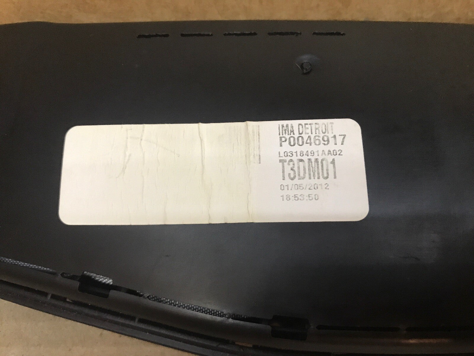 12 18 CHEVY SONIC FRONT DRIVER DRIVER'S SEAT LEFT AIR BAG AIRBAG  LH 959074523
