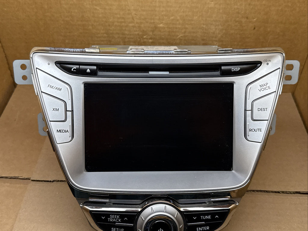 2011 2013 HYUNDAI ELANTRA RADIO RECEIVER DISPLAY SCREEN 96560 3X101FP4