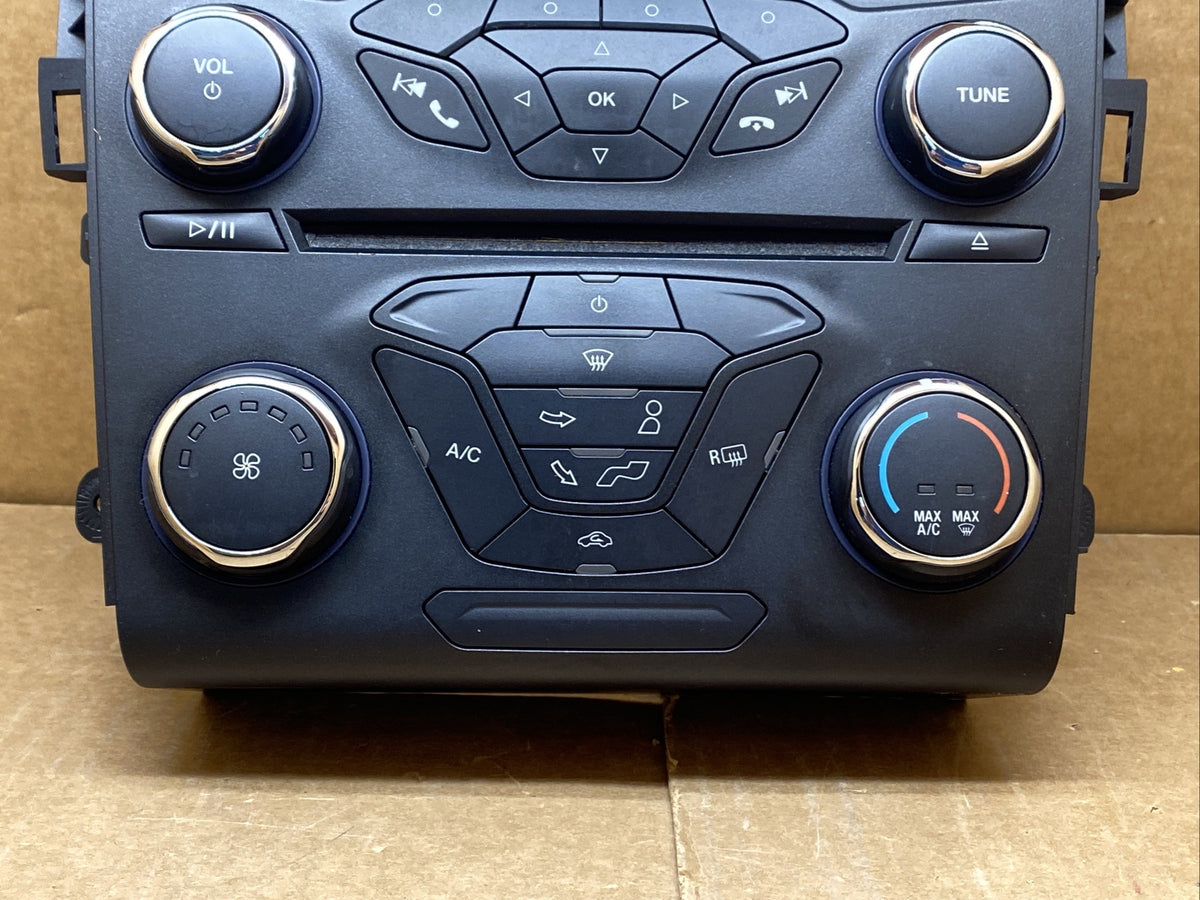 2013 Fusion Temp Temperature Climate Radio Control Bezel Panel DS7T 18E243 EU3