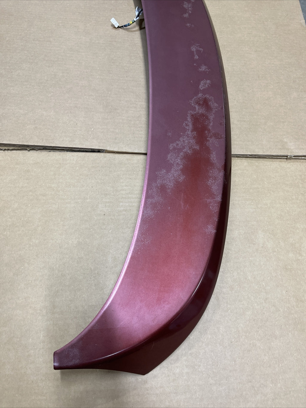 2007 2015 MAZDA CX 9 CX9 REAR LIFT GATE SPOILER 3RD THIRD BRAKE RED PAINT C2V1