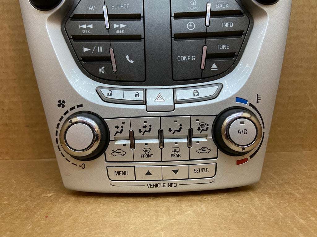 2012 2015 Chevy Equinox Terrain Radio Face Climate Control Panel Bezel 228802434
