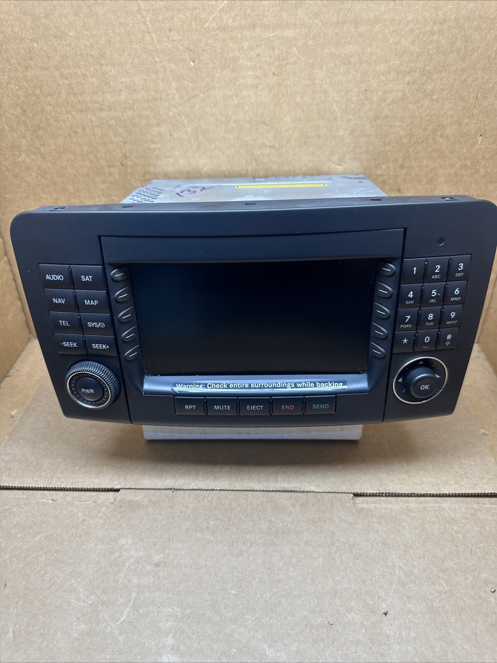 06 2008 Mercedes ML550 GL450 Head Unit Command Navigation Radio A 164 870 39 890