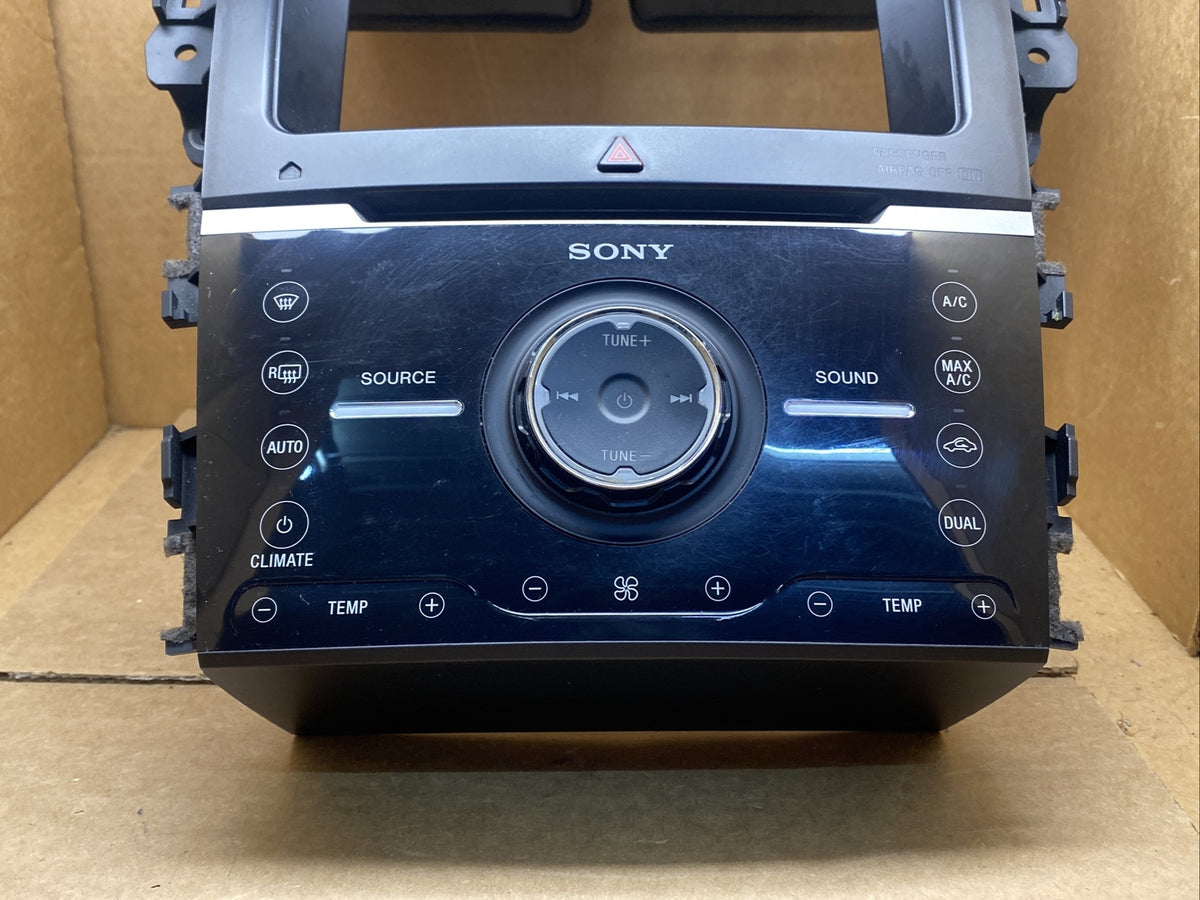 2011 2015 Ford Explorer 8" Radio Climate Control Panel Bezel DB5T 18A802 HD5