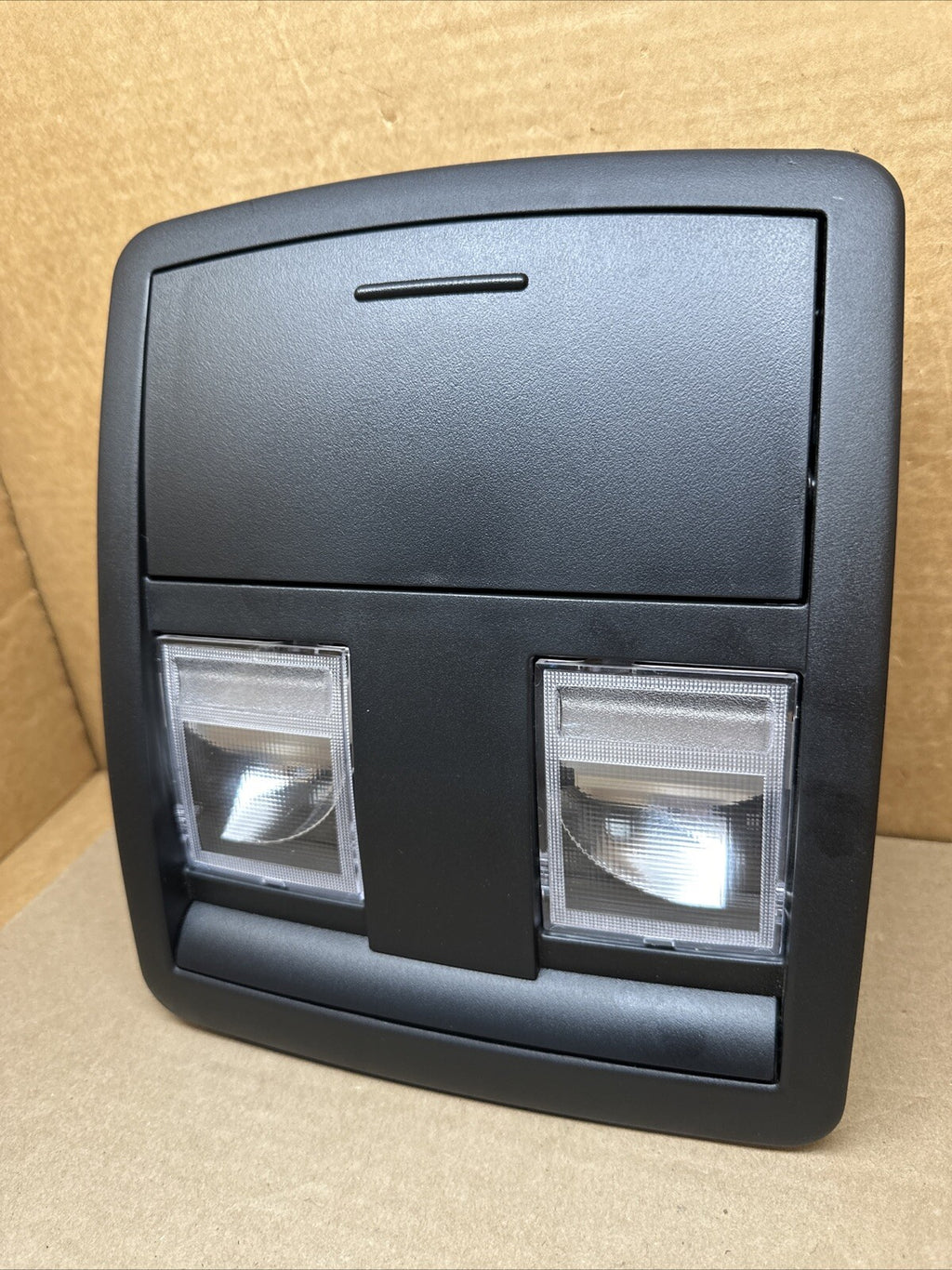 2018 2022 Dodge Challenger Roof Console Overhead Lamp Black OEM Storage 11124262