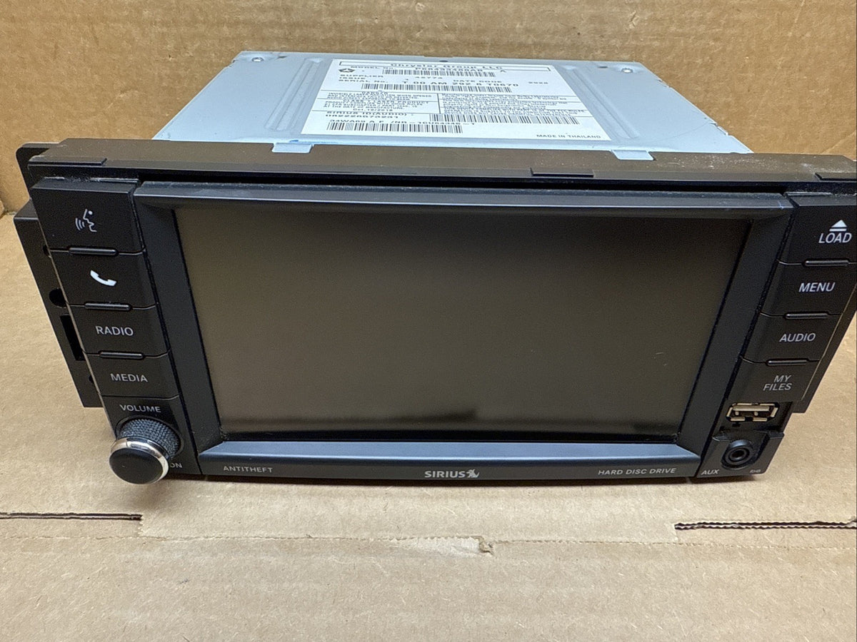 Jeep Dodge Chrysler Touchscreen Radio RHB P68433488AB 68433488AB3