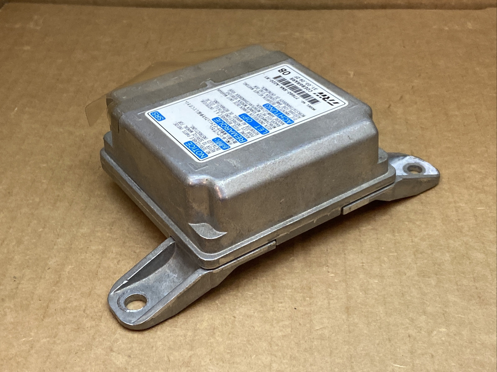 Honda Civic Coupe Air Bag Airbag Computer Control Module 77960 SNA A220 M15