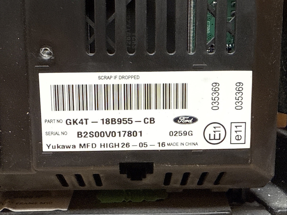 2016 Ford Transit XL 4.2" Radio Information Display Screen OEM GK4T18B955CB6