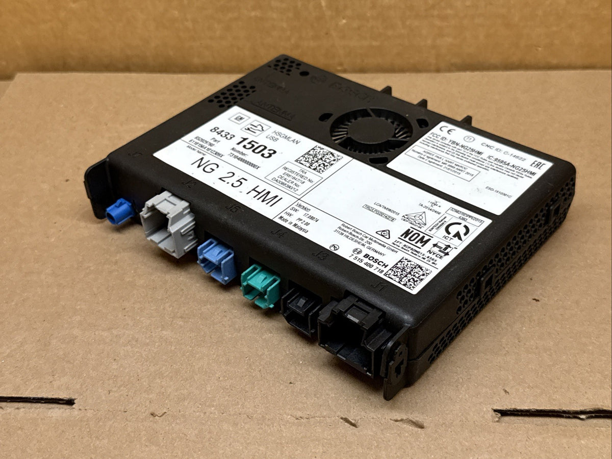 GM HMI Human Machine Interface Control Module 843315033