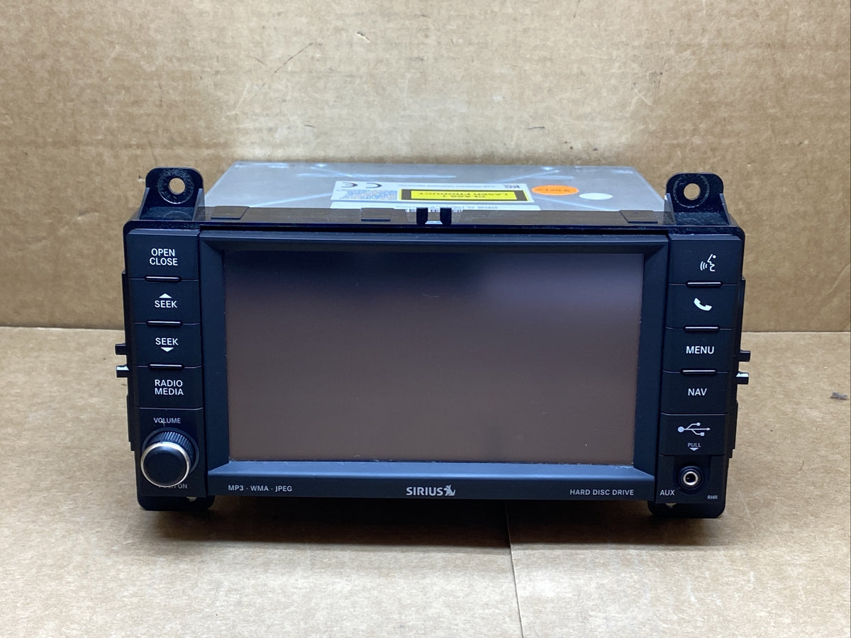 Jeep Dodge Chrysler Touchscreen Radio RHR P05091659AB 05091659AB0