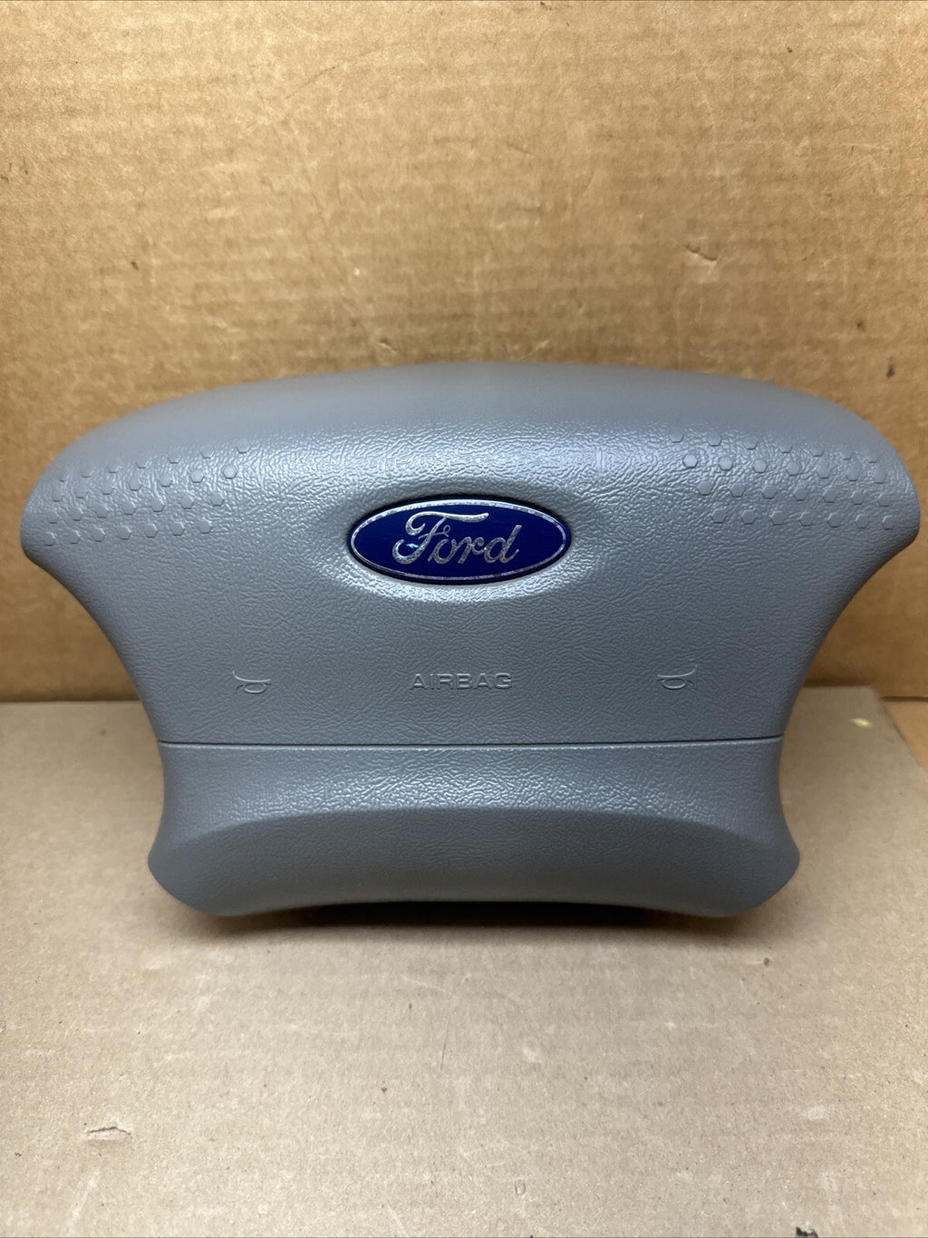 2001 2003 Ford Ranger Front Left Driver Side Steering Wheel Air Bag Airbag Gray1