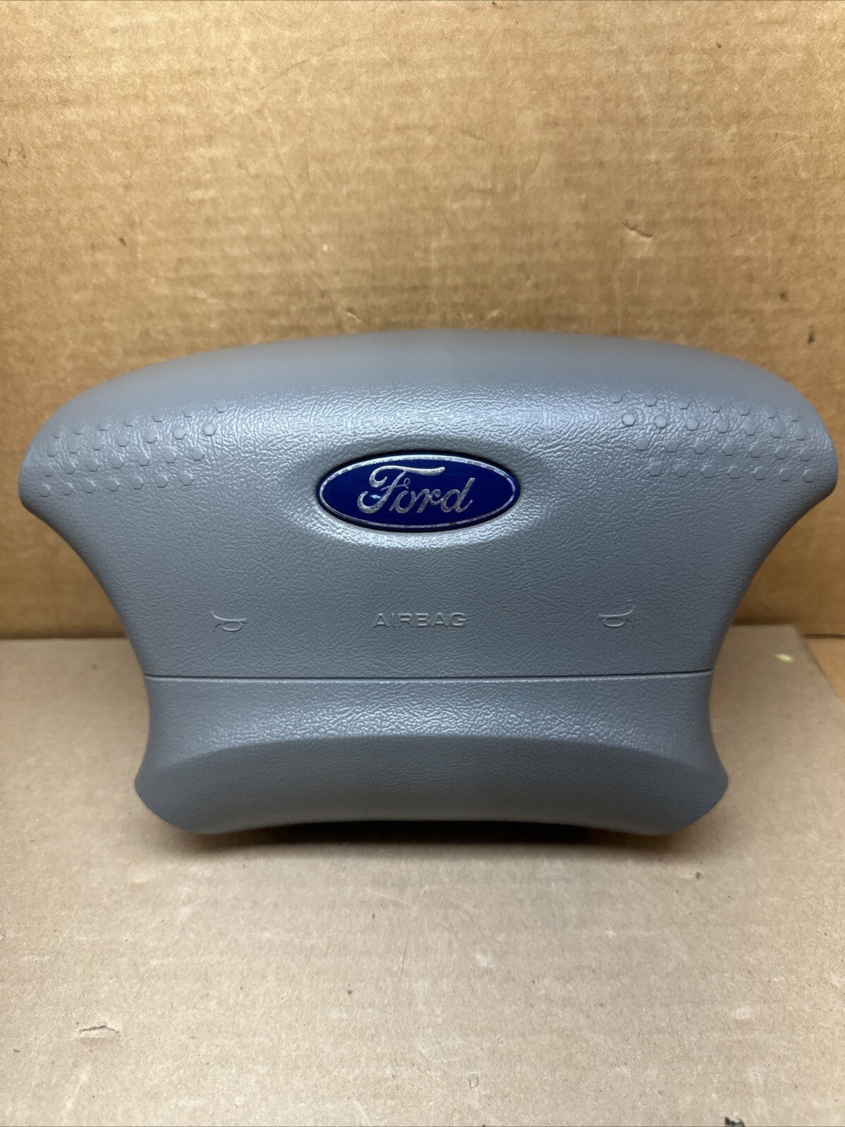 2001 2003 Ford Ranger Front Left Driver Side Steering Wheel Air Bag Airbag Gray1