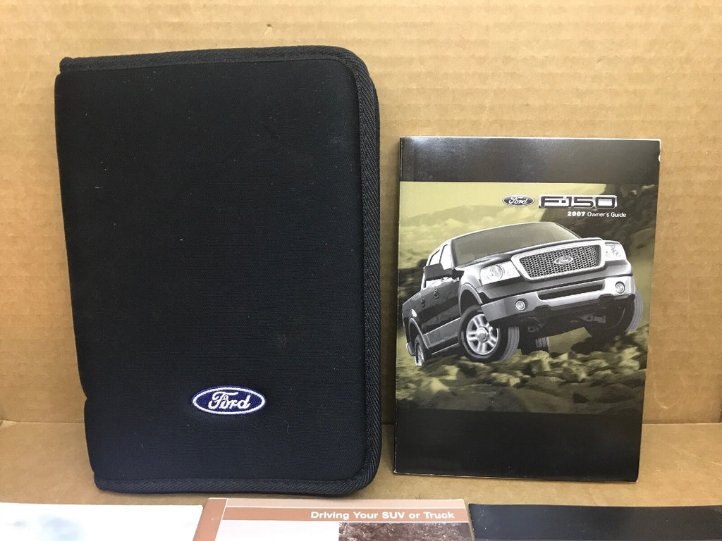 2007 07 FORD F150 F 150 OWNER'S OWNERS OWNER MANUAL BOOK GUIDE SET CASE OEM1