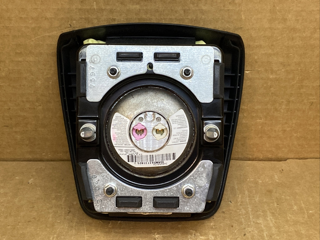 07 09 Chevy Equinox Front Left Driver Side Steering Wheel Air Bag Airbag Black7