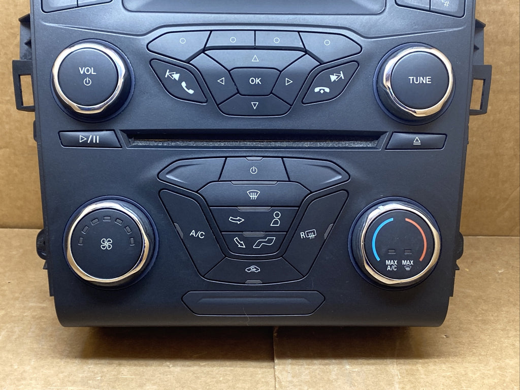 2013 Fusion Temp Temperature Climate Radio Control Bezel Panel DS7T 18E243 ER5