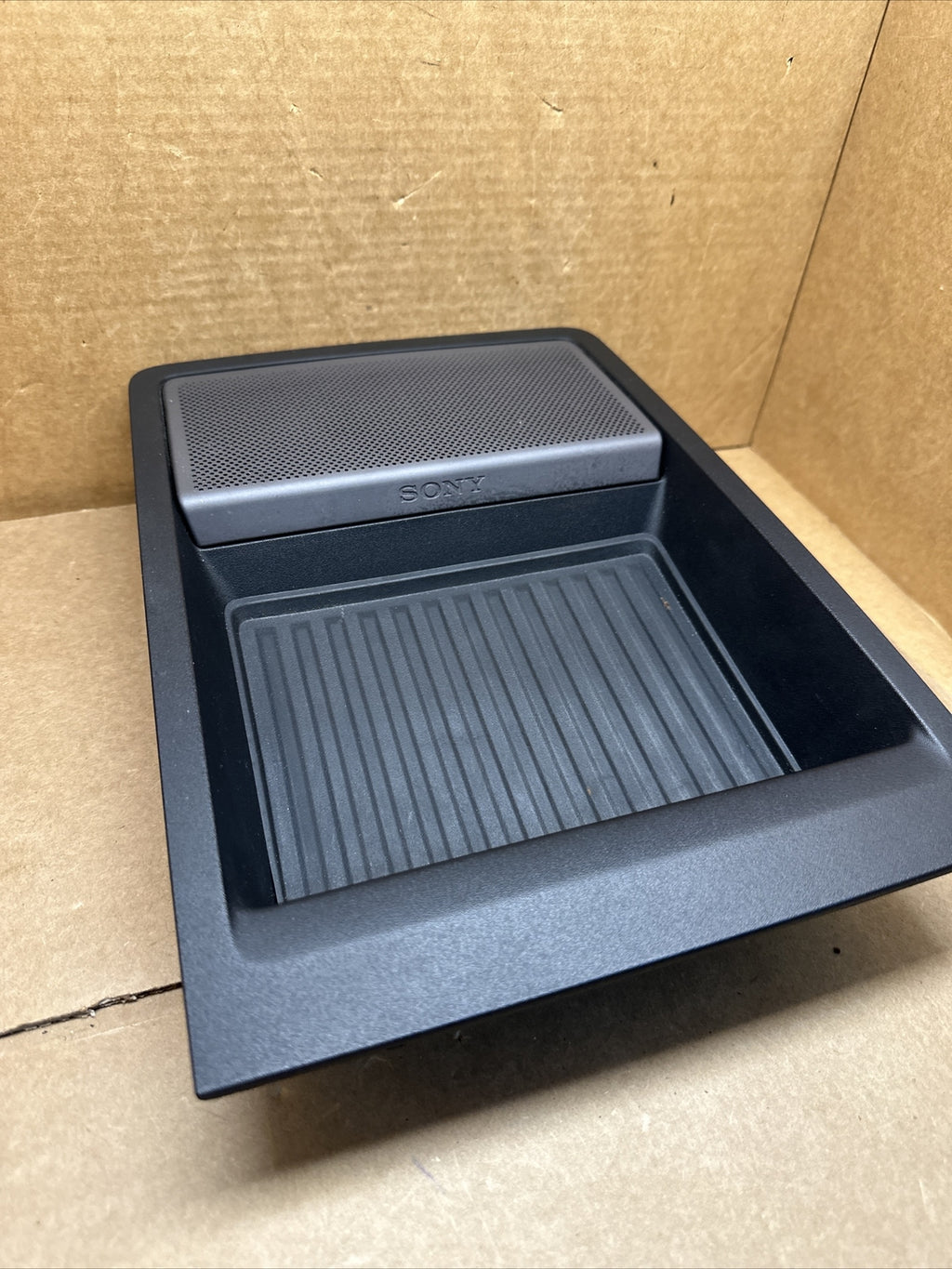 2015 2017 Ford F150 Center Dash Tray Storage w Speaker AM5T 18808 AA OEM1