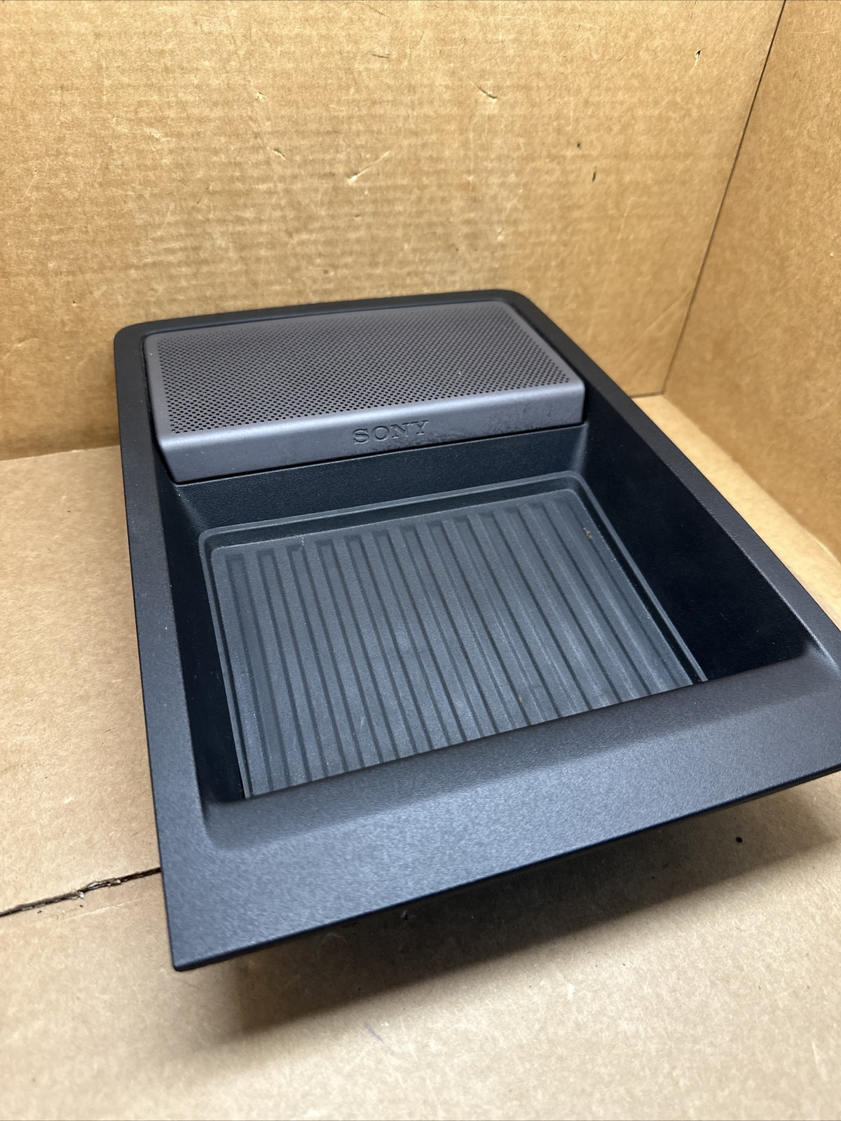 2015 2017 Ford F150 Center Dash Tray Storage w Speaker AM5T 18808 AA OEM1