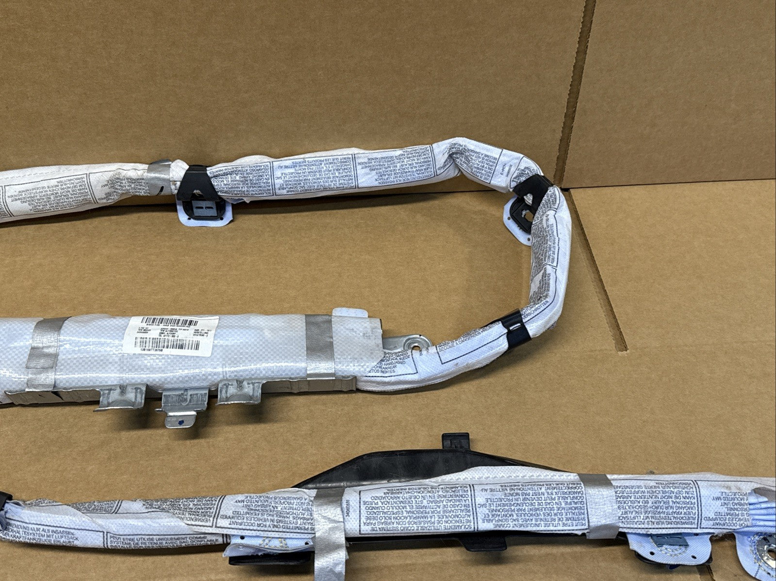 BMW X3 Left Side Driver Upper Curtain Roof Air Bag Airbag2