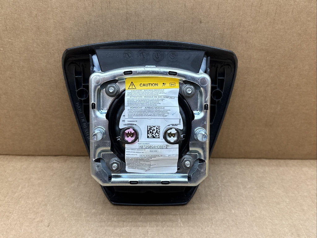 Silverado Suburban Tahoe Left Side Driver Steering Wheel Airbag Air Bag Black6