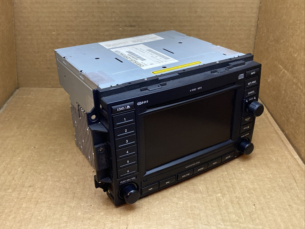 2005 2007 Chrysler Dodge Jeep REC Navigation Radio 6 CD Disc Changer 56038646AM1