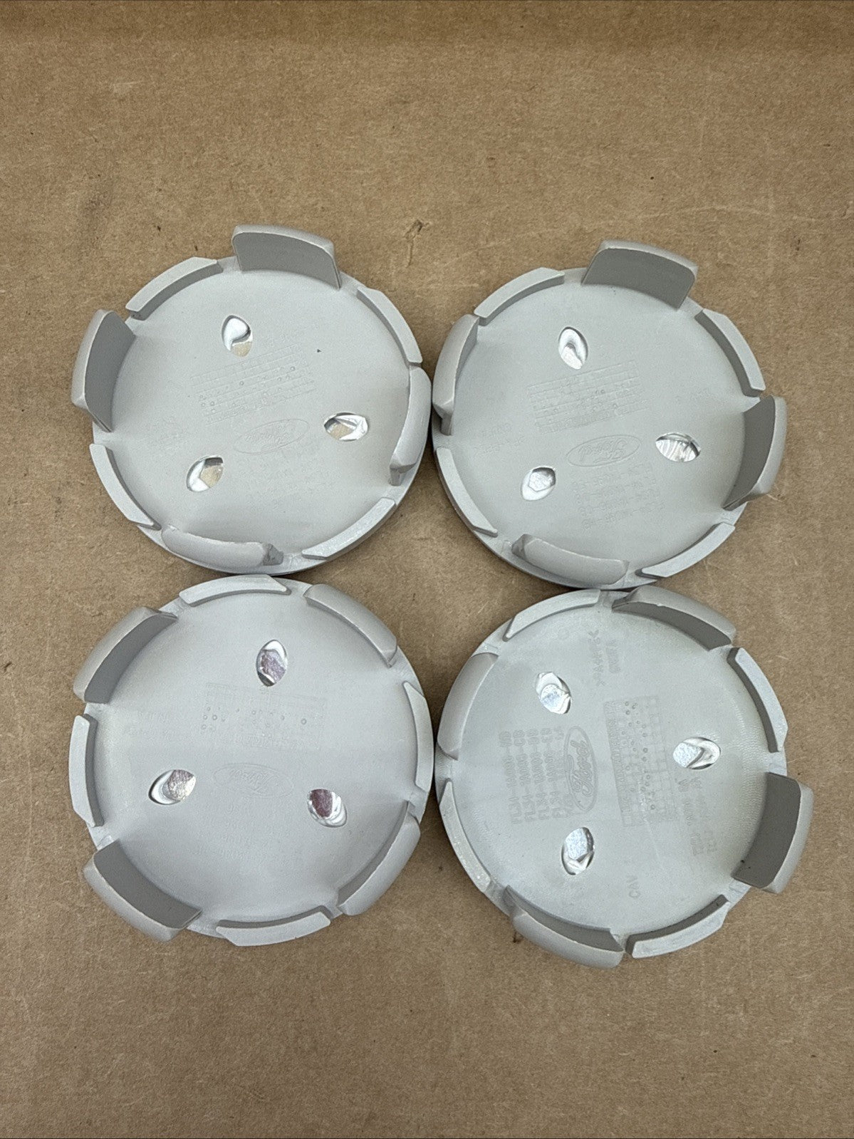 2021-2025 Ford BRONCO Black Center Cap Caps  FL34-1A096-HB Set2