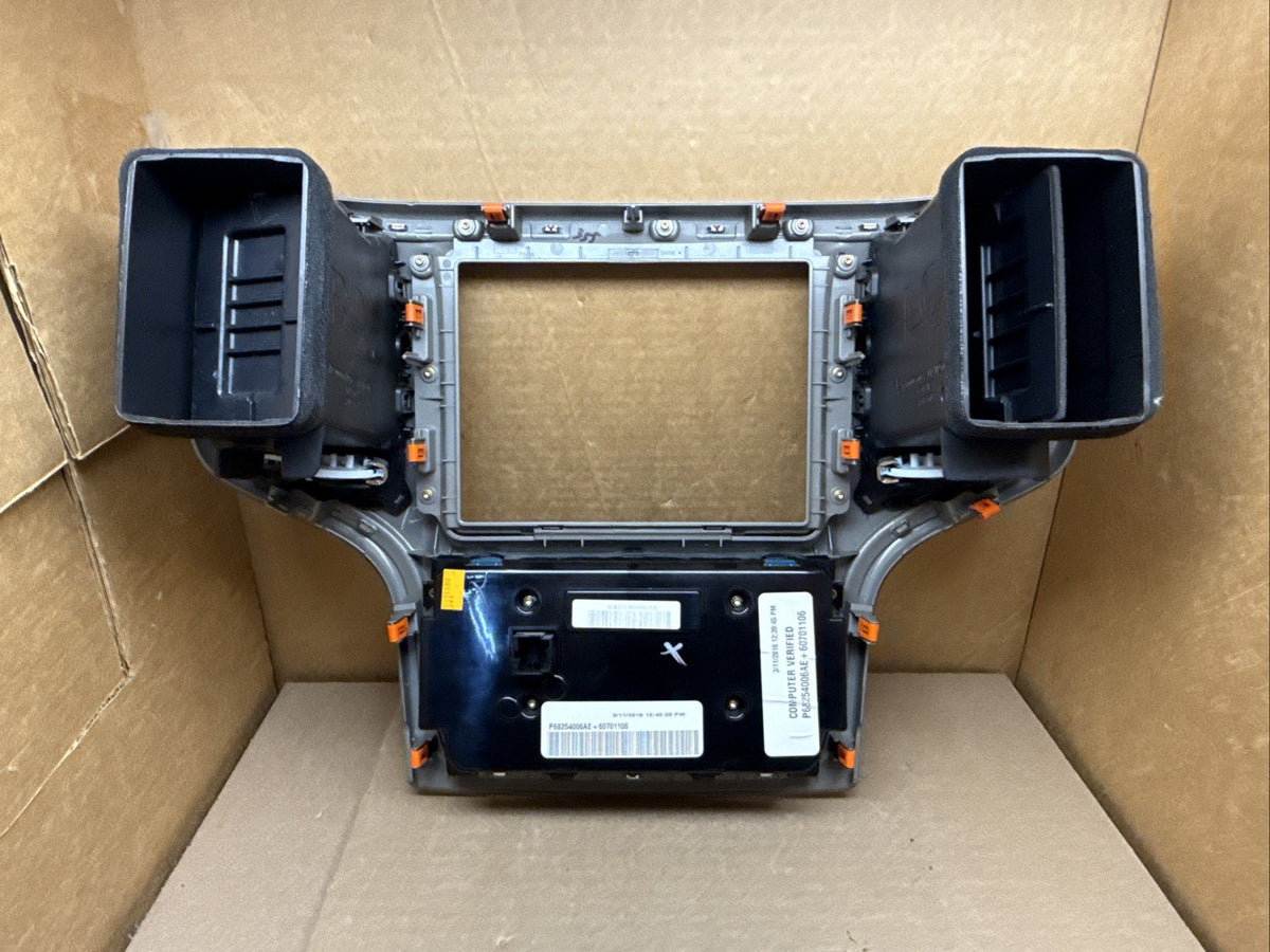 2016 2017 Jeep Grand Cherokee Temp Temperature Control Radio Bezel 68254006AE9