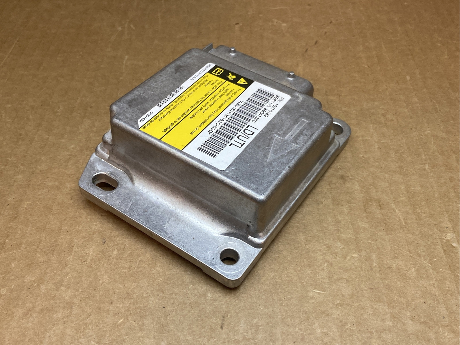 2006 Sierra Silverado Suburban Air Bag Airbag Control Module OEM 103701624