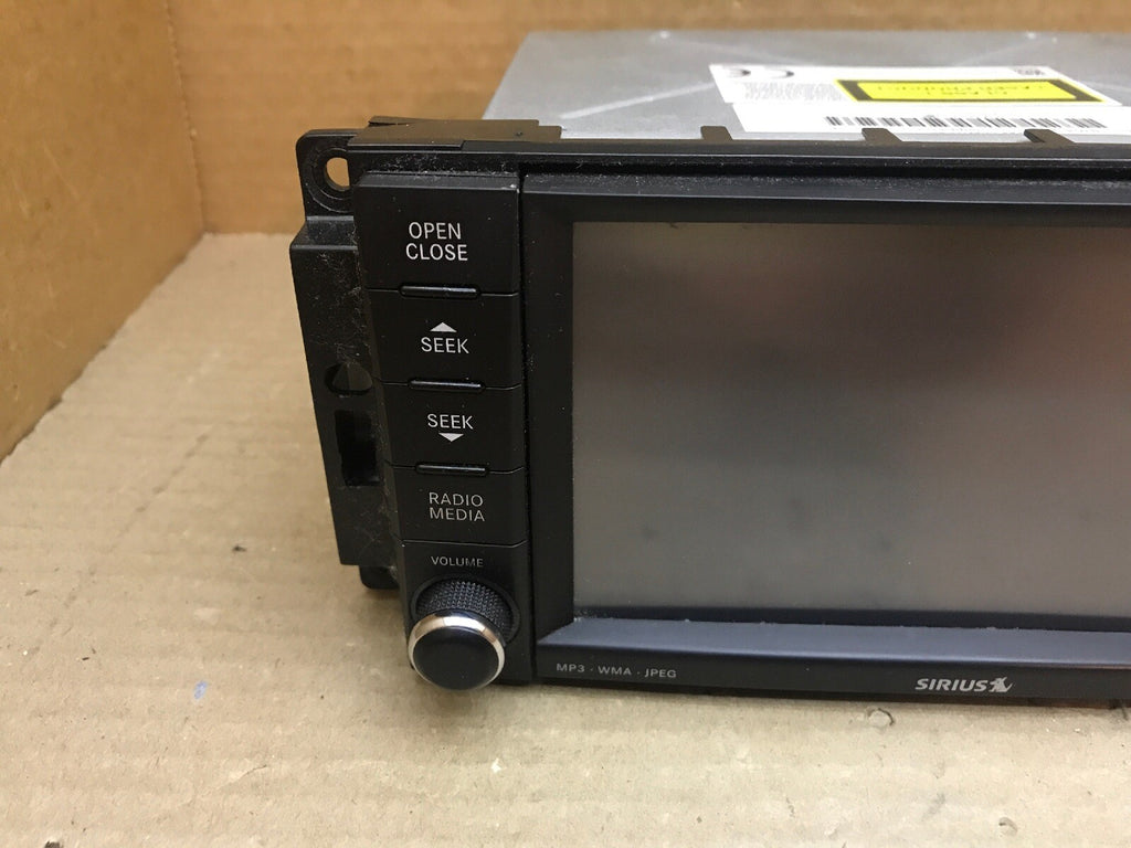 09 10 Dodge Ram 1500 2500 Journey Caravan DVD Radio Receiver REN P05064759AC1