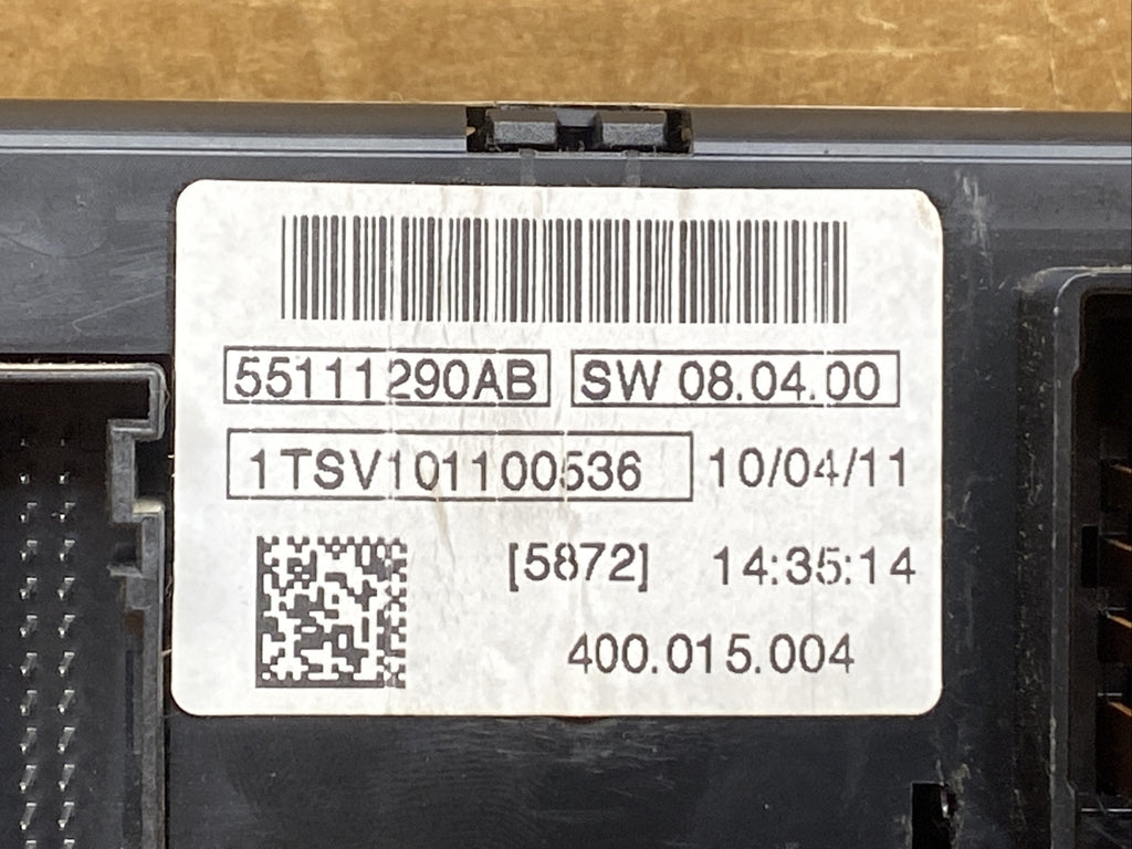 2009 2012 Ram 1500 Manual Climate Temperature Temp Controls Dials 55111290AB7