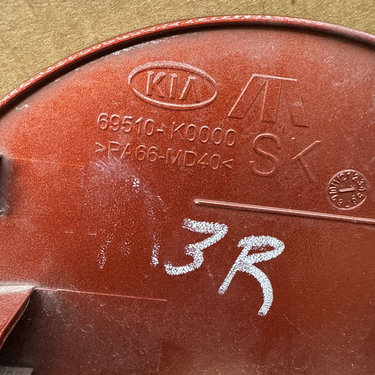 2020 2025 Kia Soul Fuel Gas Tank Filler Door Lid Cover Cap OEM Color M3R3