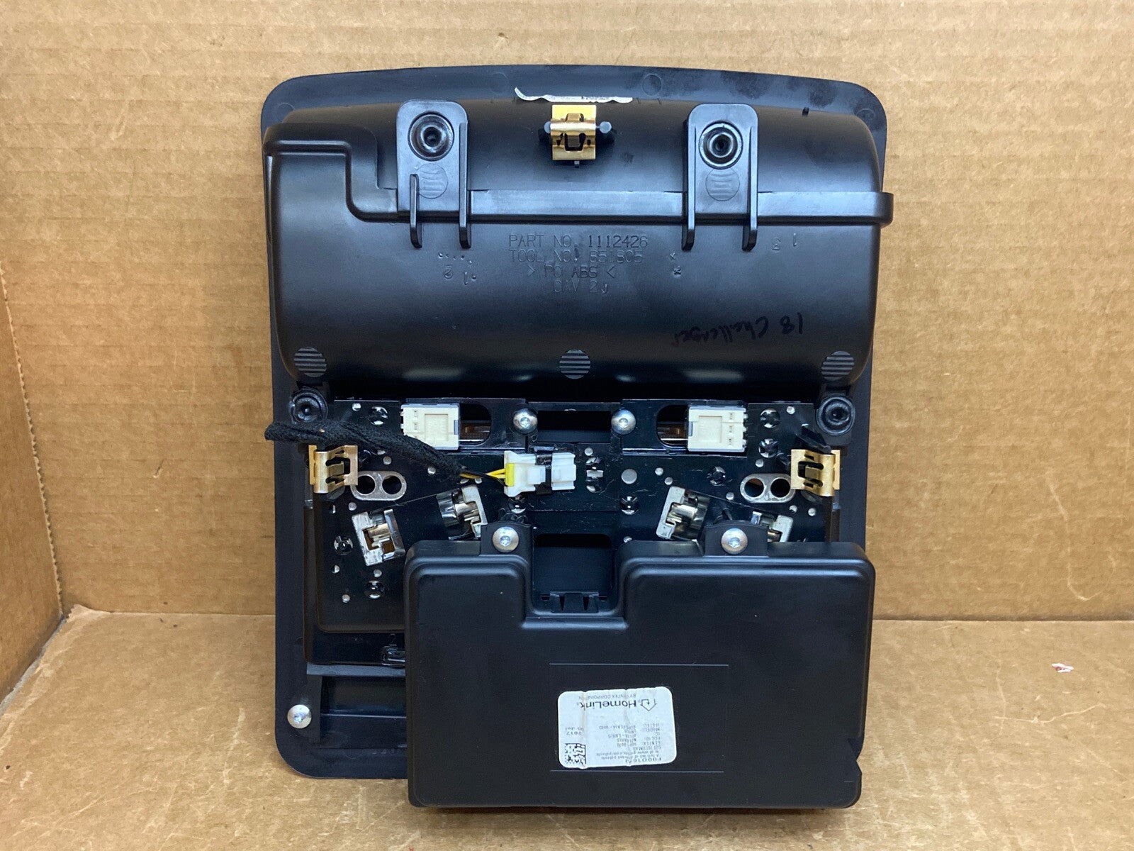 2015 2018 Dodge Challenger Over Head Overhead Console Home Link HomeLink Light 8