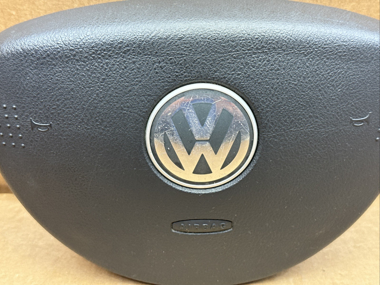 2004-2010 VW Beetle Left Driver Side Steering Wheel Airbag Air Bag Two Plug4