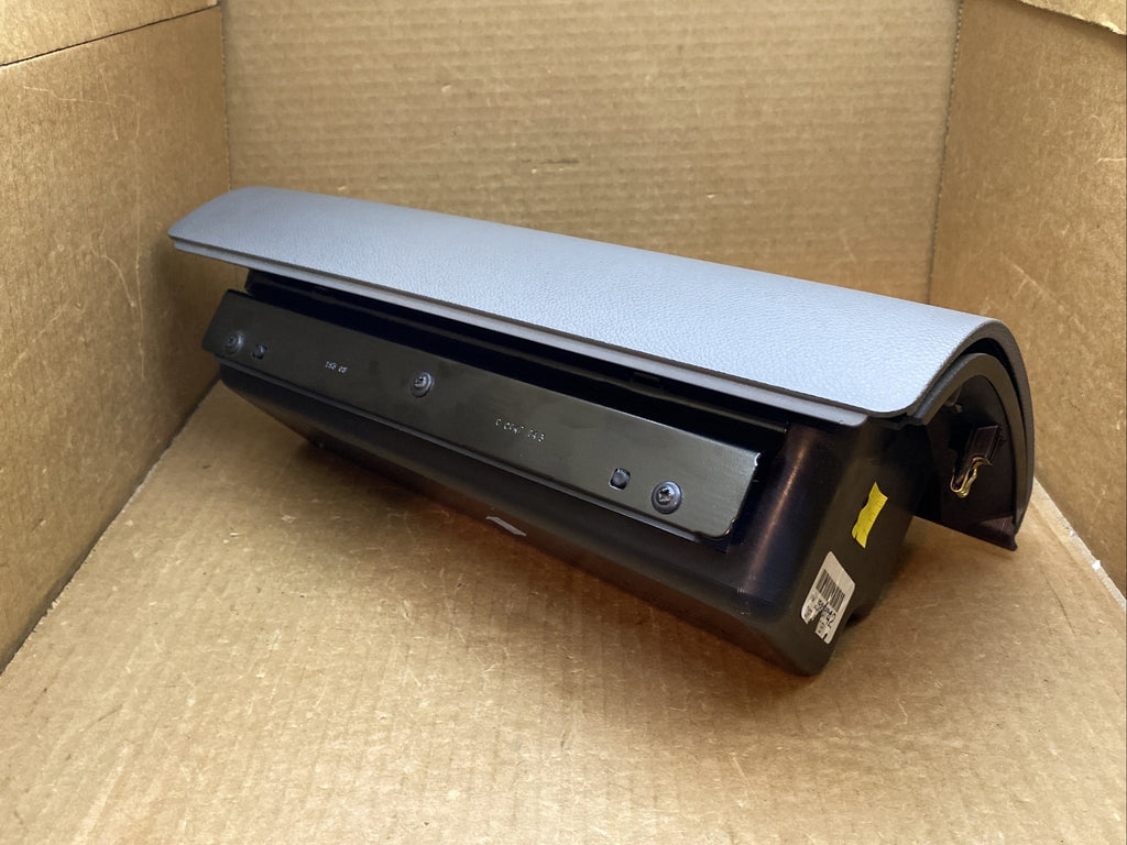 2007 2013 Silverado Sierra Upper Glove Box Dash Insert Storage Titanium Gray10
