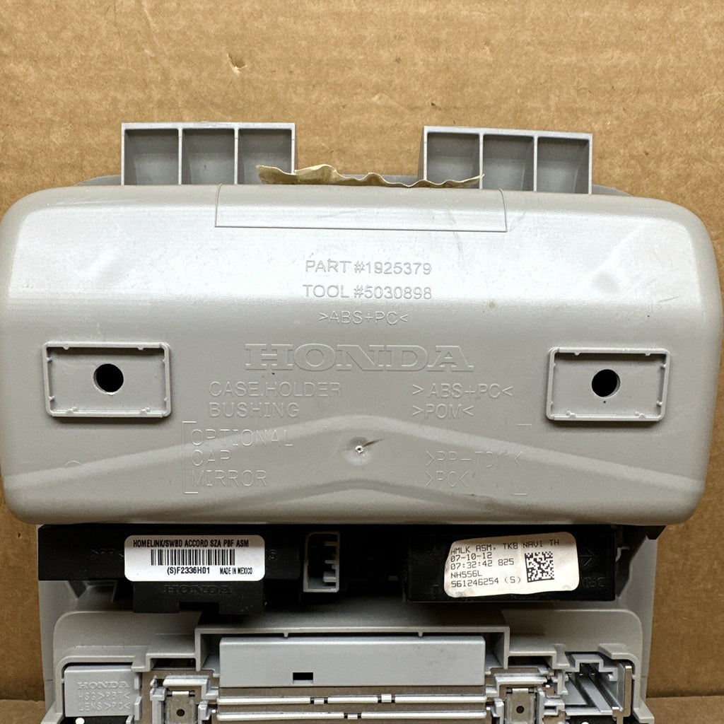 2011 2017 Honda Odyssey Light Gray Over Head Overhead Console Homelink Sunroof7