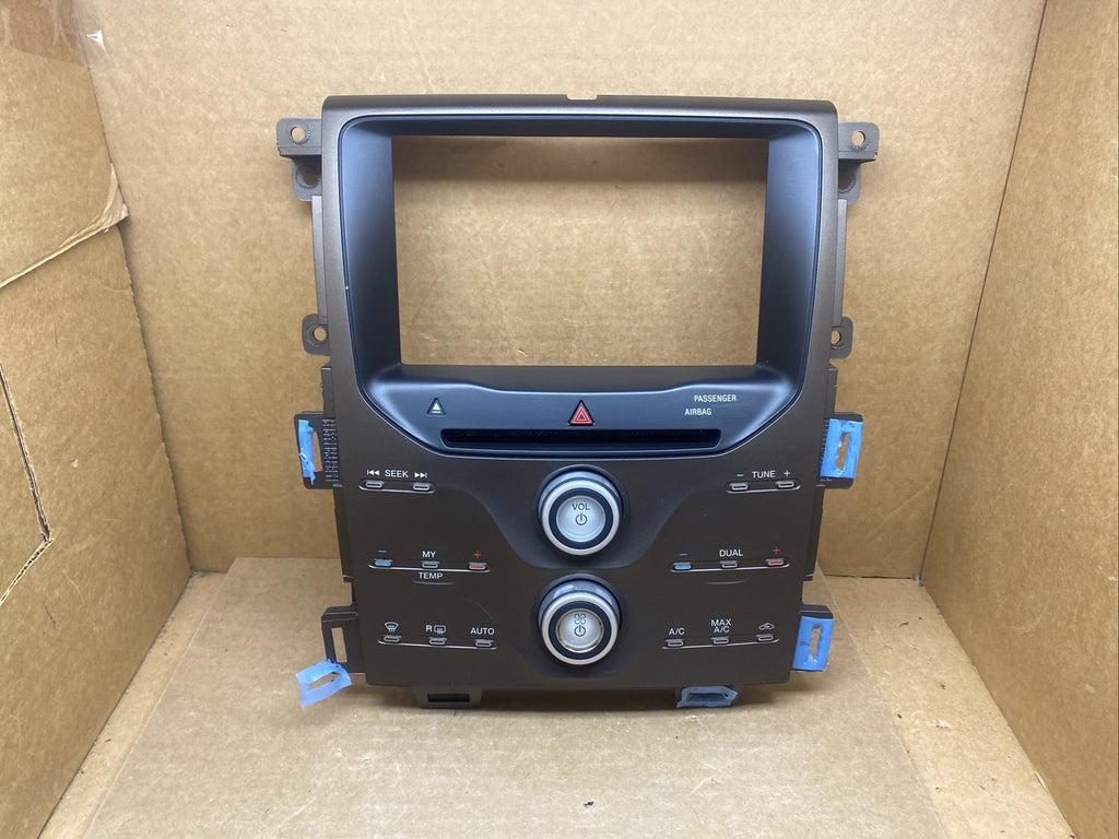 2011 2014 Ford Edge Sony Radio Face Climate Control Panel ET4T 18A802 BB0