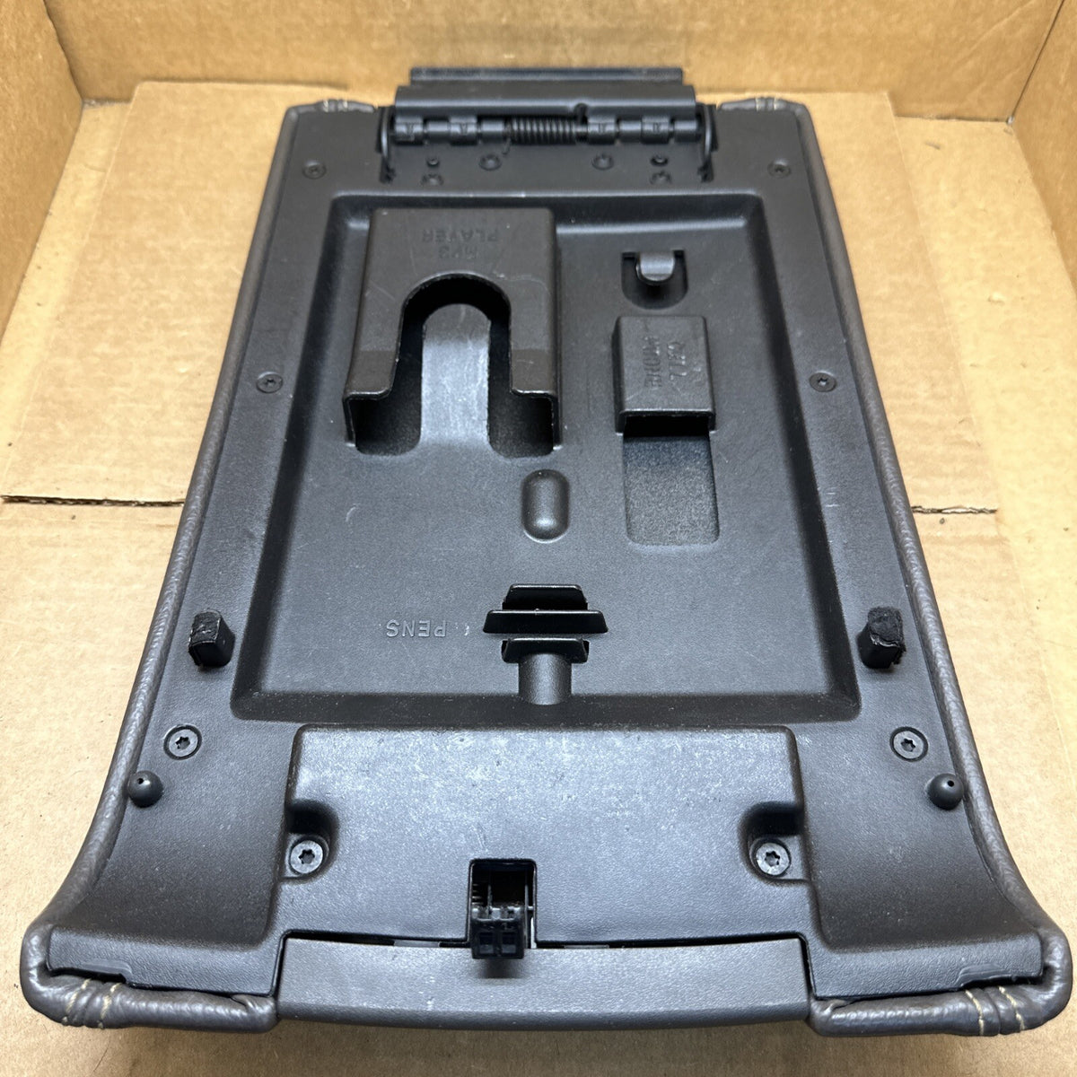 2009 2014 Ford F150 Center Console Cover Lid Top Arm Rest Armrest Adobe Brown5