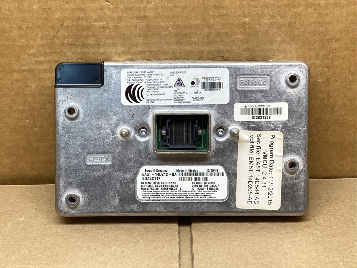 2011 2016 Ford Sync APIM Module EA5T 14D212 BA EA5T 14D212 BA0