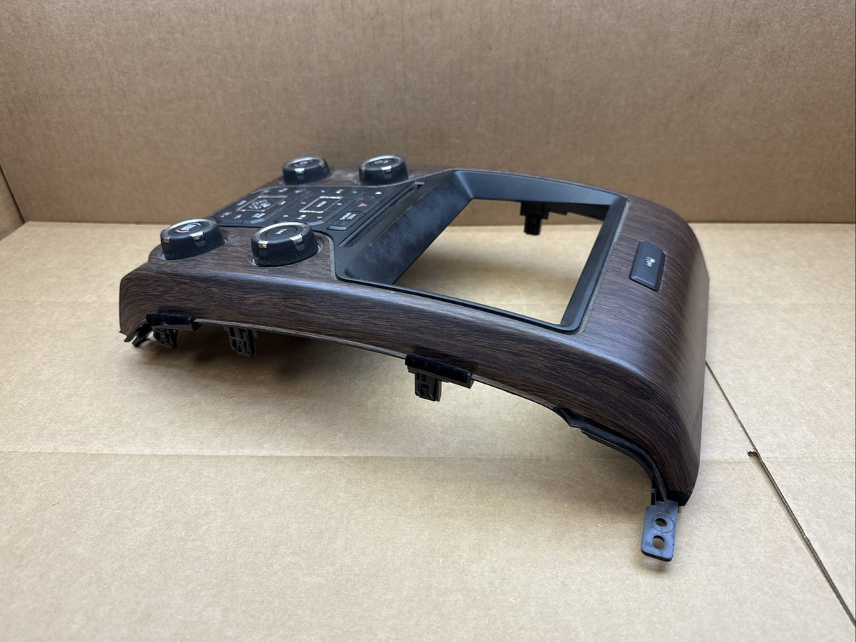 2013 Ford F150 F 150 Radio Control Panel Dark Woodgrain DL3T 18A802 GDSMPQ9