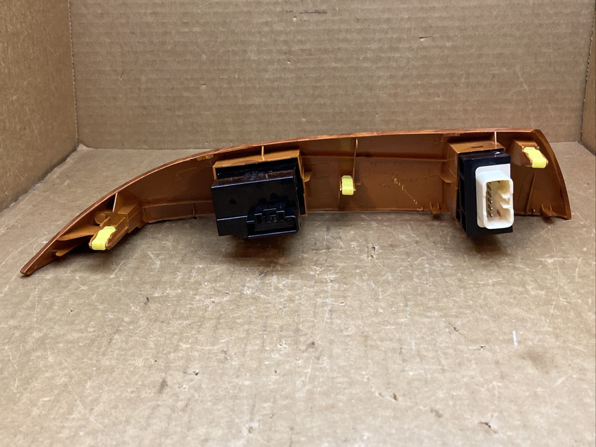 04 10 Toyota Sienna Woodgrain Radio Climate Bezel Trim with Switches Left Side5