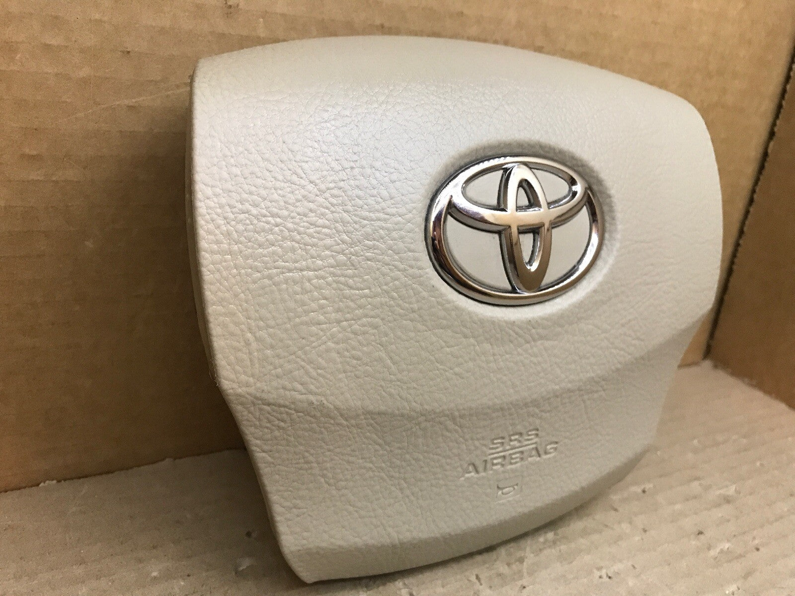 05 12 Toyota Avalon Front Left Driver Side Steering Wheel Air Bag Airbag Ivory2