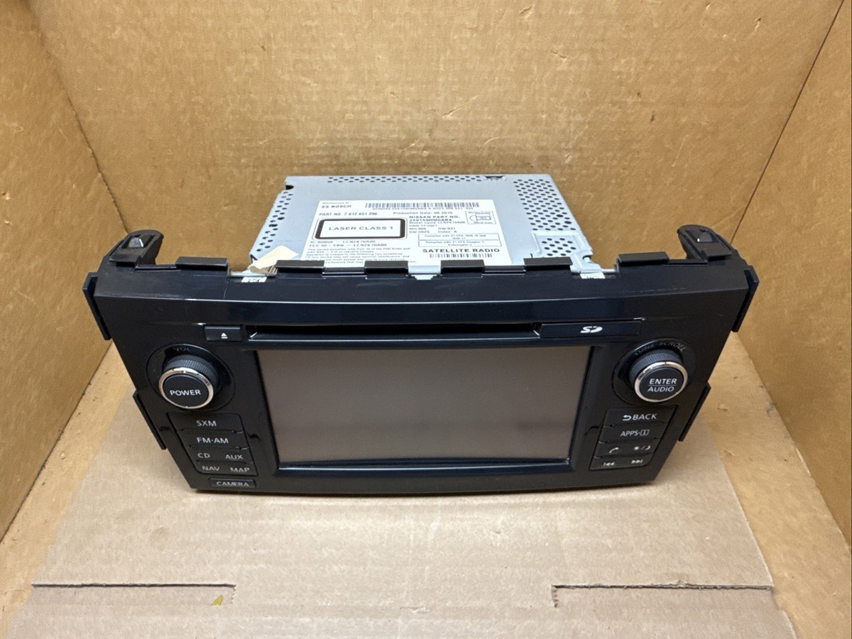 2013 2015 Nissan Altima Audio Radio Stereo Info Display Screen 259159HM0ARX1
