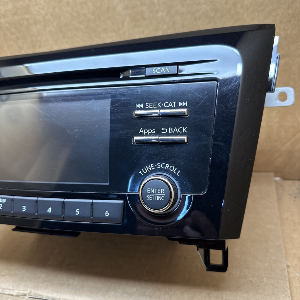2013 2015 Nissan Rogue Satellite Radio Single Disc CD Player MP3 28185 3TA1B2