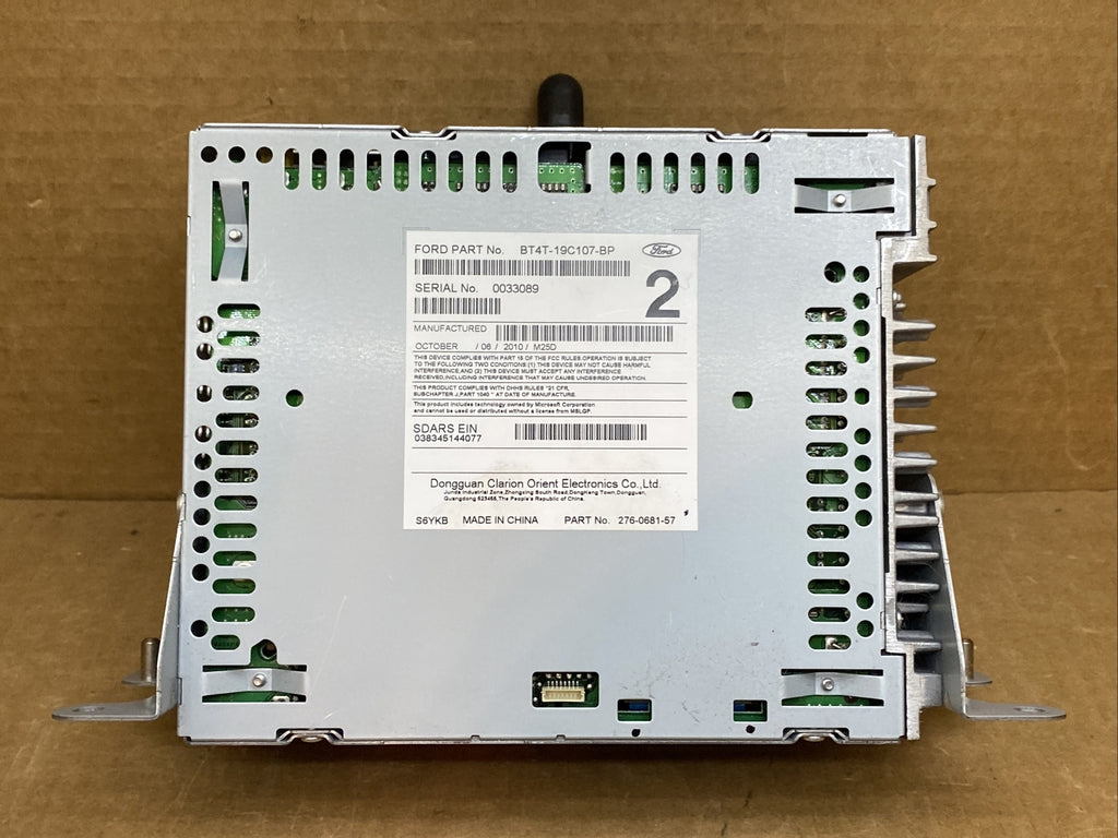 2011 2014 Ford EDGE MKX Radio Cd Player Mechanism BT4T 19C107 BP7