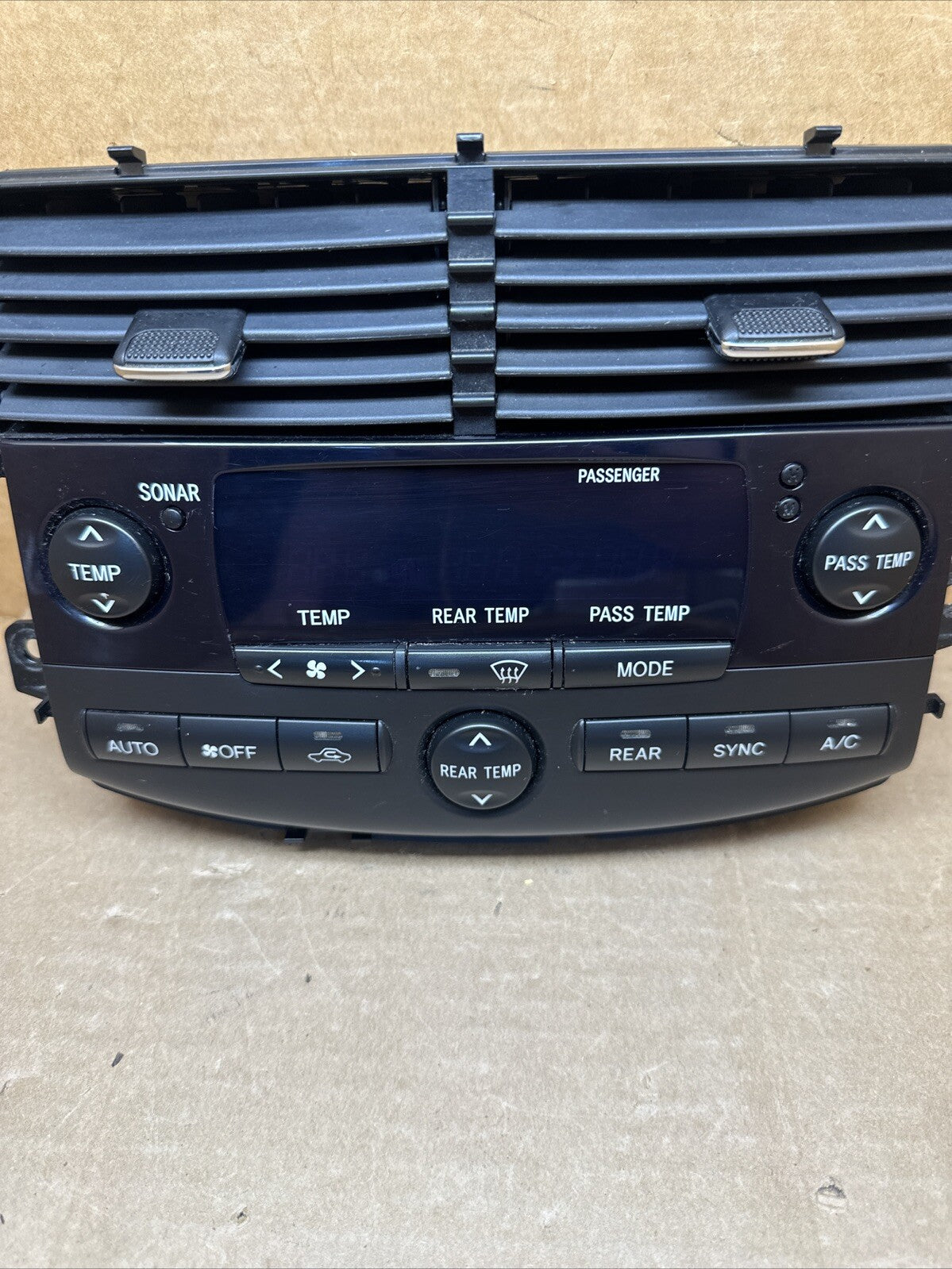 2006 2010 Toyota Sienna Digital Climate Temp Temperature Control OEM 84010 081203