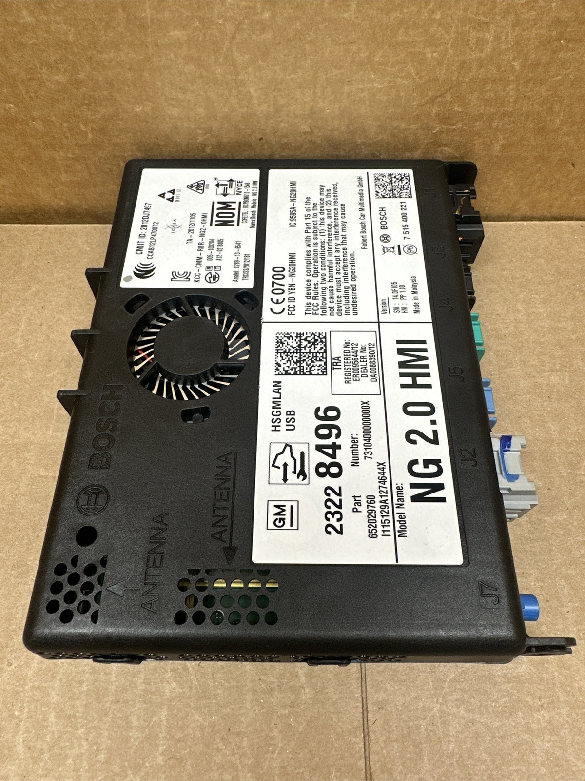 2015 2016 GM HMI Human Machine Interface Control Module 232284963