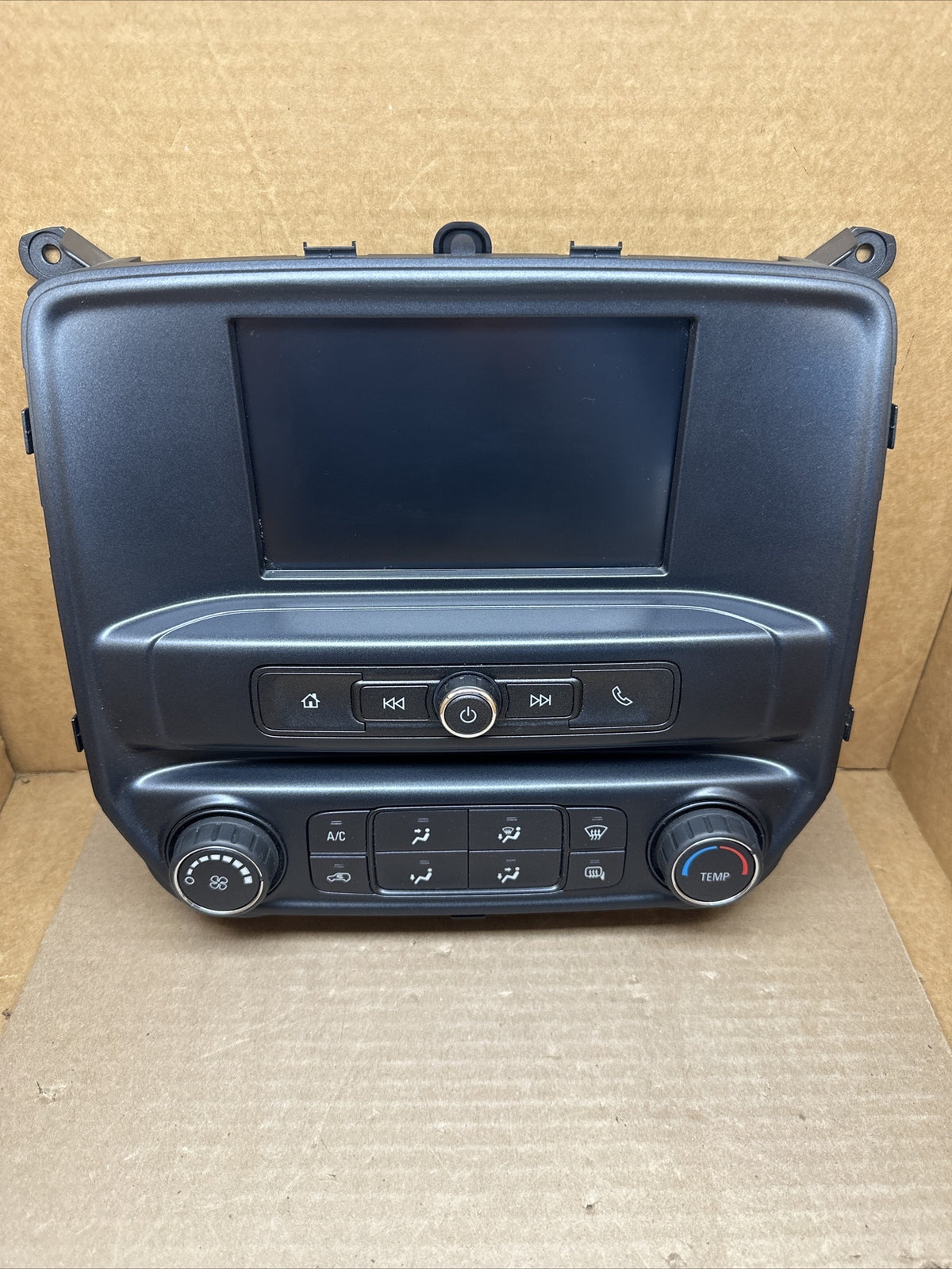 2017 2018 SILVERADO radio info display screen climate control panel 23472965 OEM0
