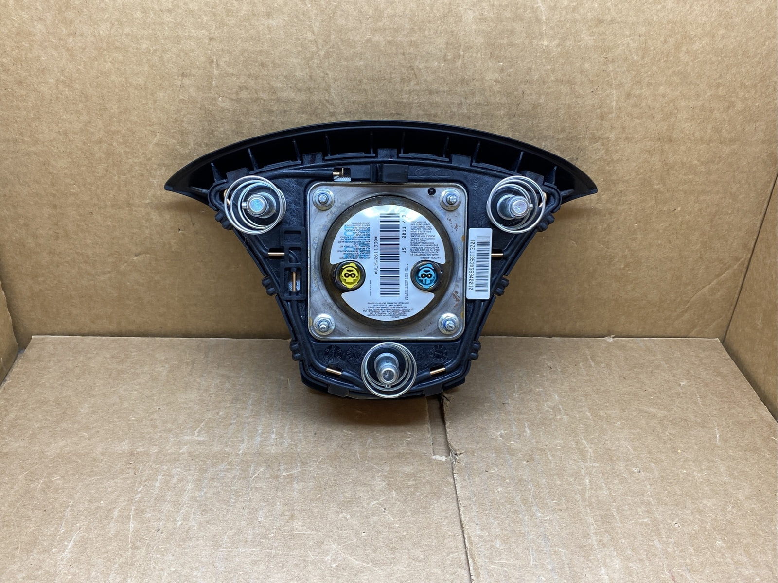 11 16 Hyundai Elantra Front Left Driver Side Steering Wheel Air Bag Airbag Black8