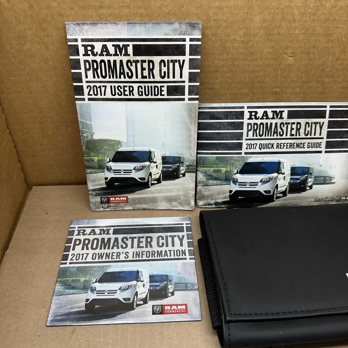 2017 Ram Promaster City Owner's Owners Owner Manual Book Guide Set Case1