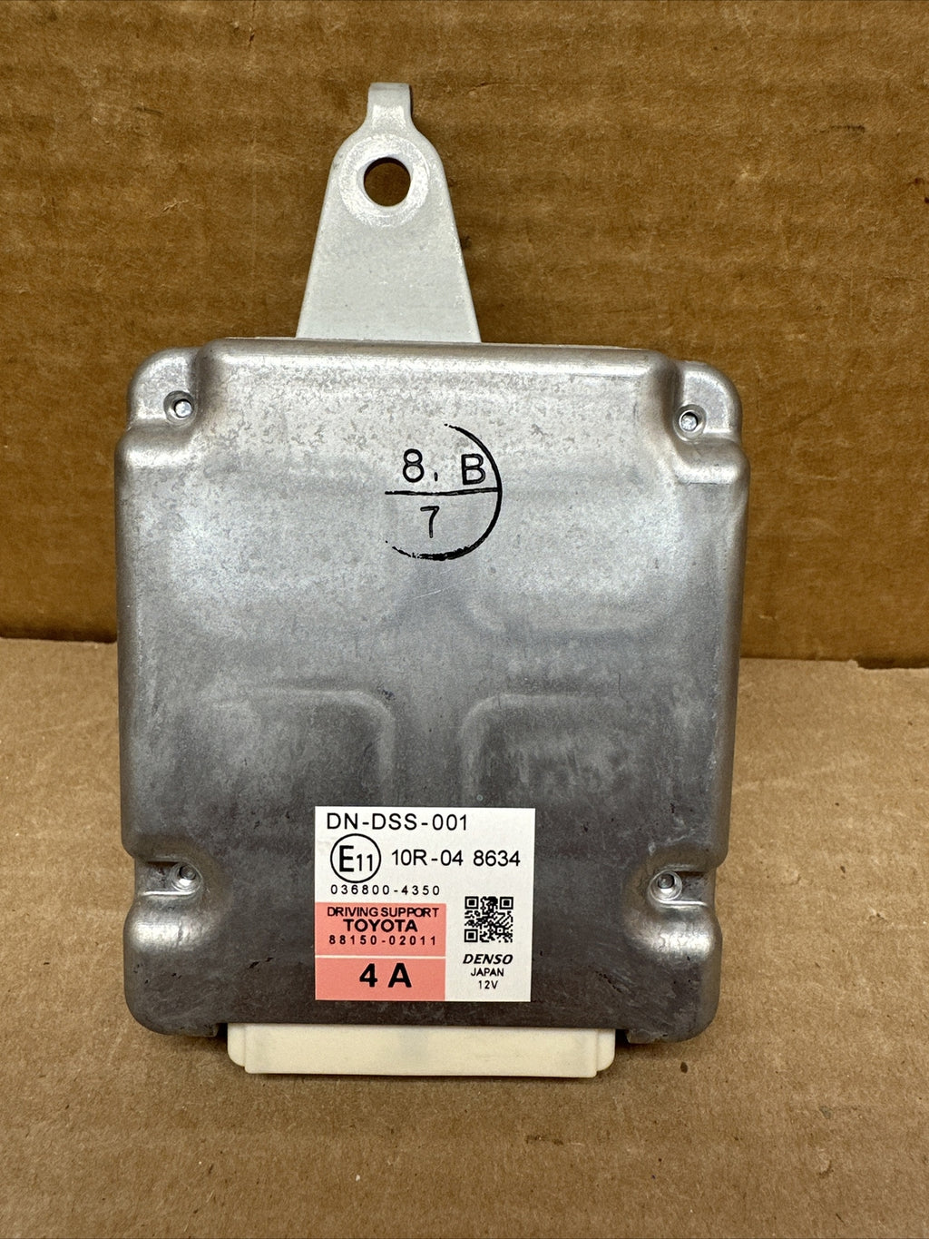 2017   2019 TOYOTA COROLLA DRIVER ASSIST CONTROL MODULE 88150 02011 OEM0